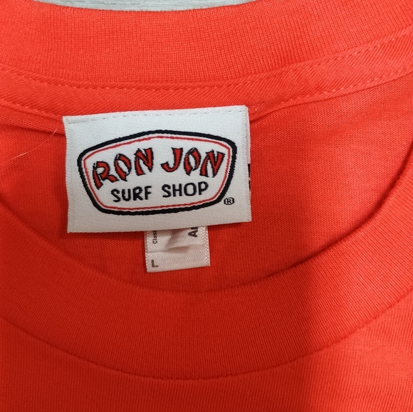 Ron Jon Surf Shop Cozemal orange t-shirt size large - Picture 3 of 5